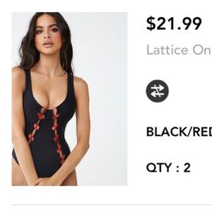 Forever 21 bodysuit/swimsuit